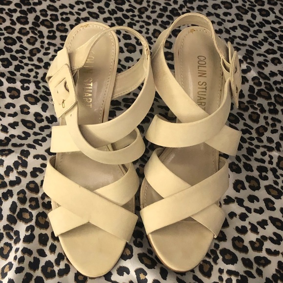 New never worn Size 8 sandals / heals - Picture 2 of 6